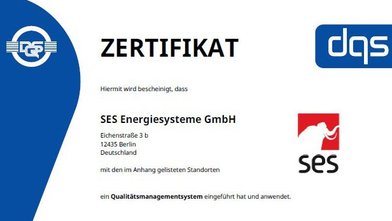 Erfolgreiche Re-Zertifizierung DIN EN ISO 9001:2015