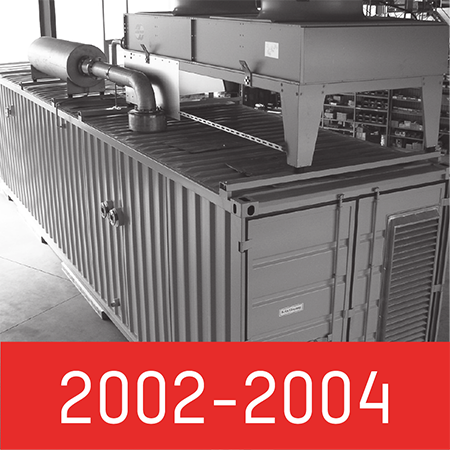 Start der eigenen Produktion mit Fertigung der ersten BHKW-Container +++ Prototypen der BHKW-Kompaktmodule mit 50 kW werden gebaut