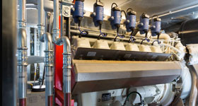 Hybrides Heizkraftwerk mit SES-BHKW realisiert