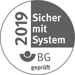 Gütesiegel 'Sicher mit System' erlangt