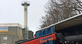 Wernigerode: Chimney for CHP unit